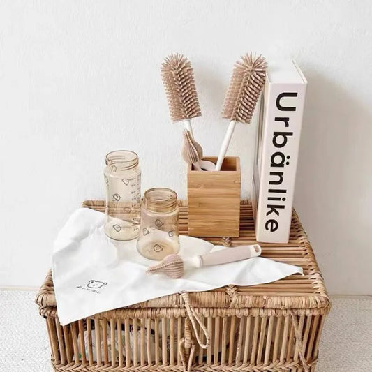 Silicone Cleaning Brush Set