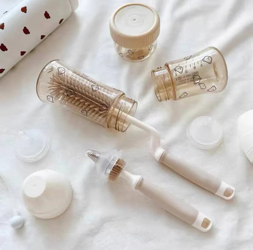 Silicone Cleaning Brush Set