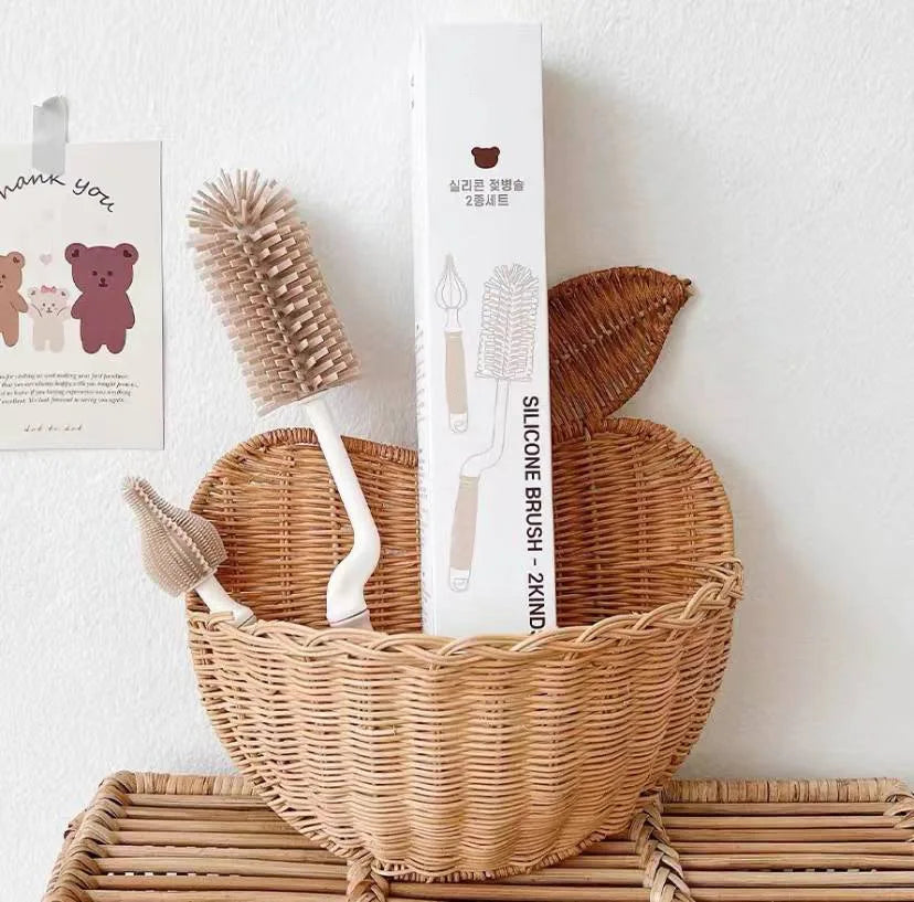 Silicone Cleaning Brush Set