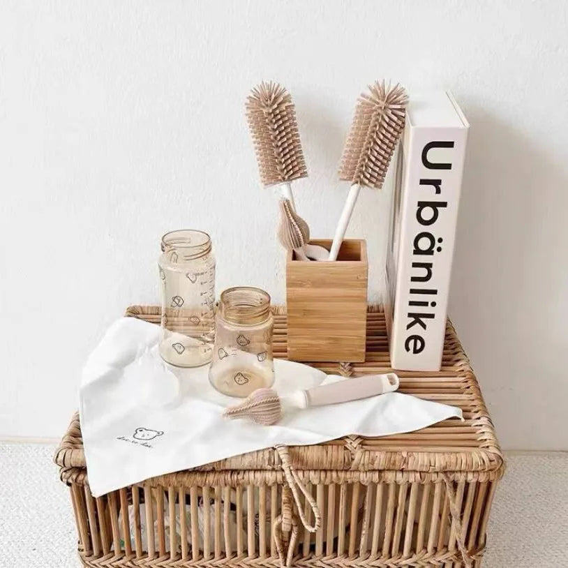 Silicone Cleaning Brush Set