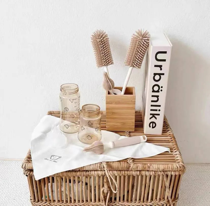 Silicone Cleaning Brush Set