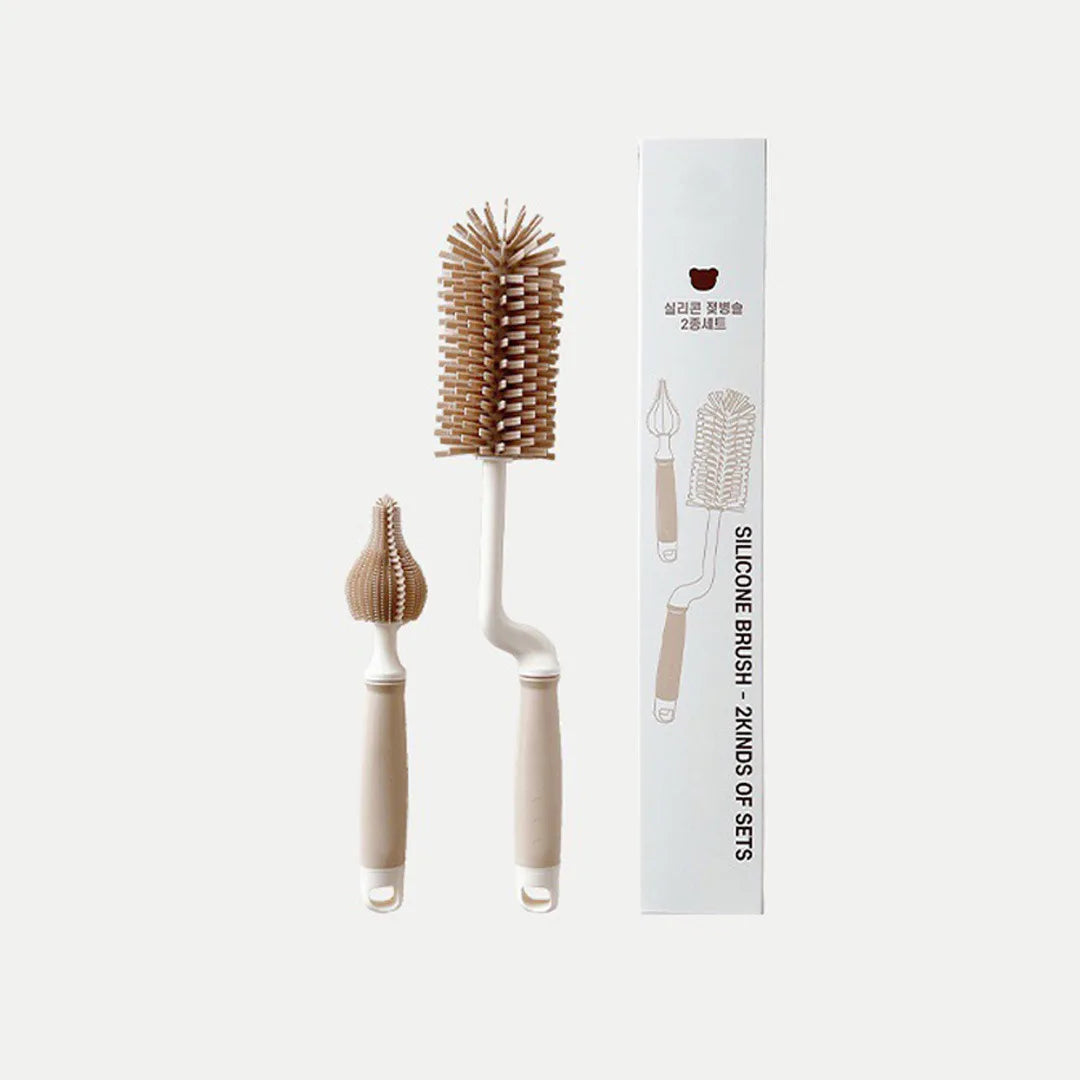 Silicone Cleaning Brush Set